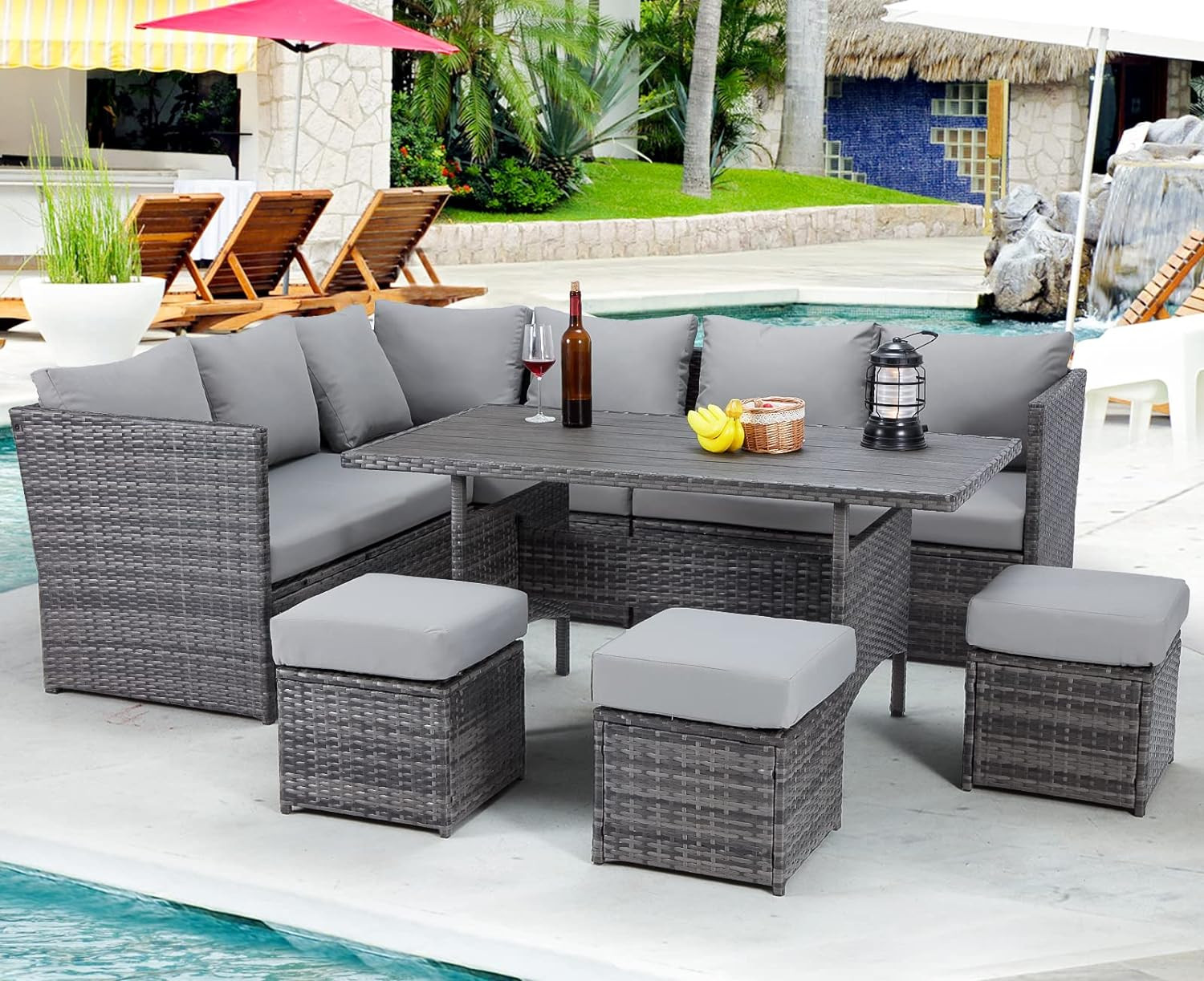 All-Weather Elegance: Outdoor Patio Furniture Set for Stylish Outdoor Living